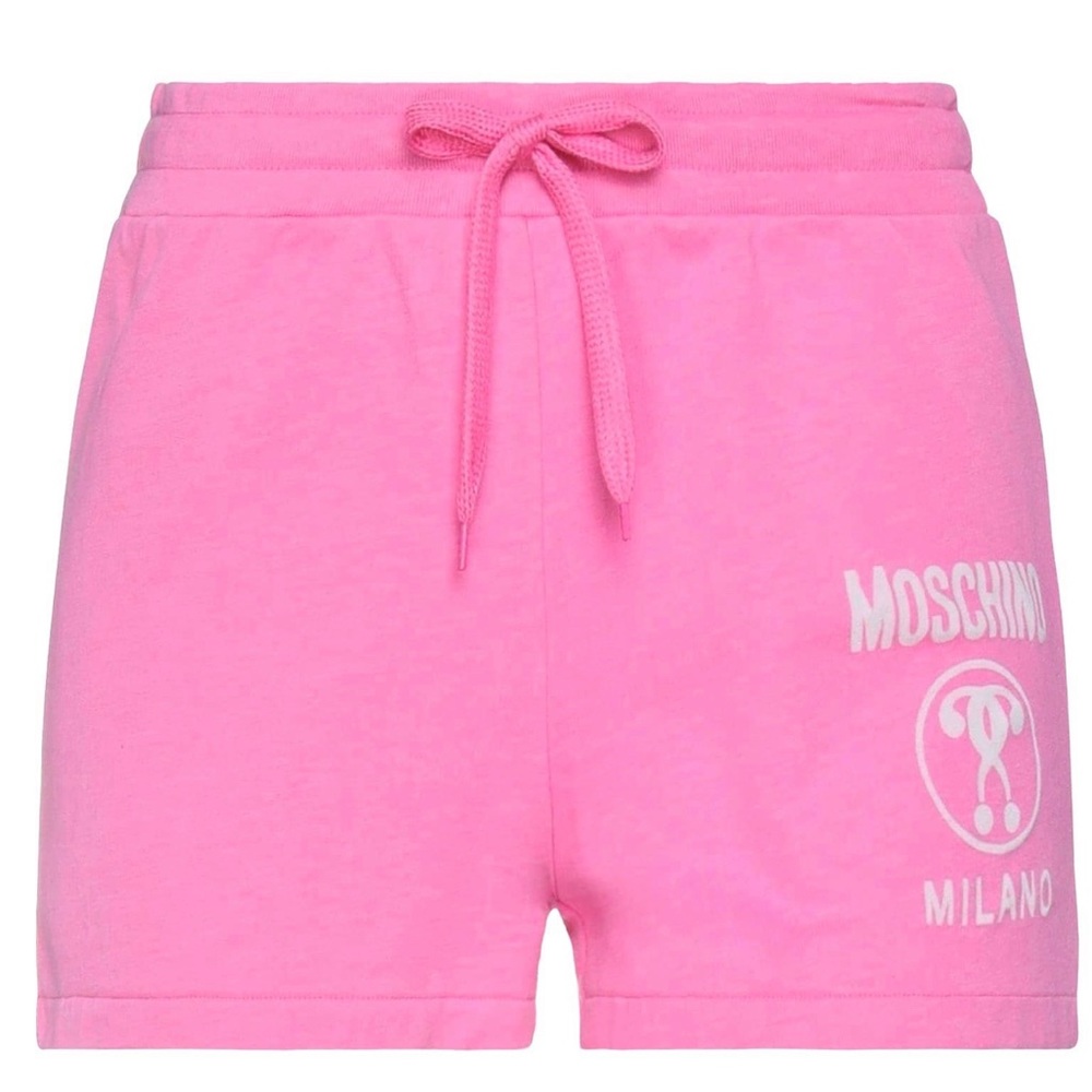 Moschino Milano Double Question Mark Logo Shorts NWT IT38 US4